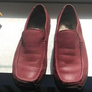 UGG red flat size 6 shoes